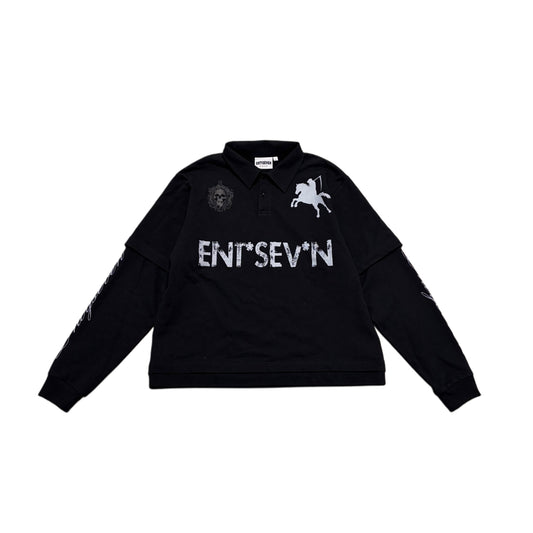 Dark Polo Longsleeve