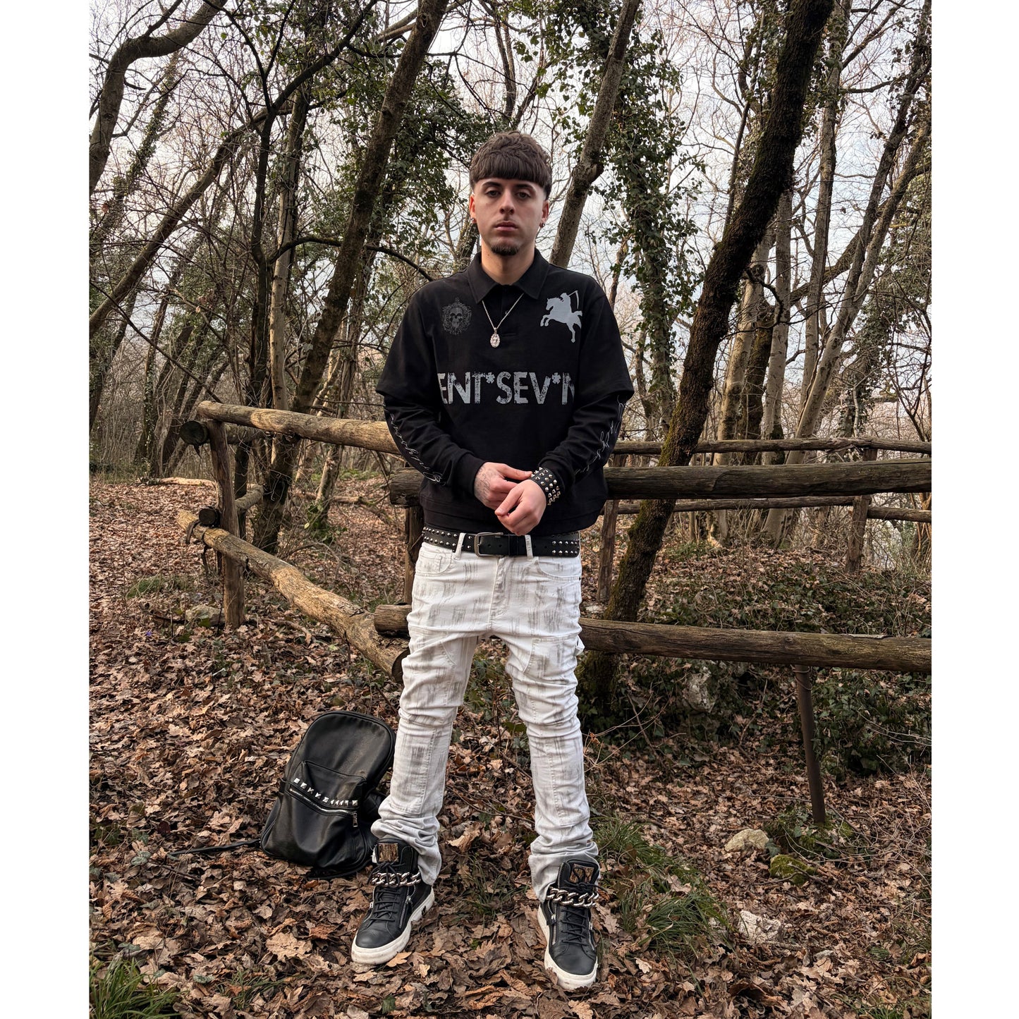 Dark Polo Longsleeve